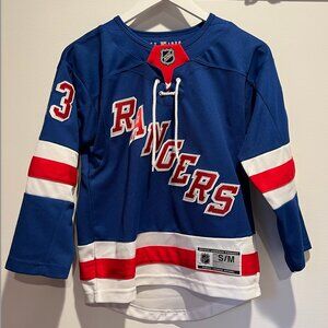 Youth New York Rangers Blue Home Premier Fox Jersey
